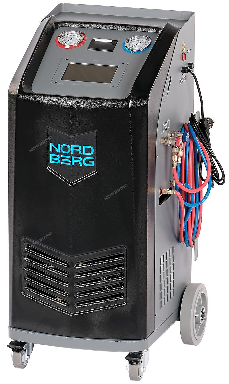Установка автомат для заправки автомобильных кондиционеров с принтером NORDBERG NF16