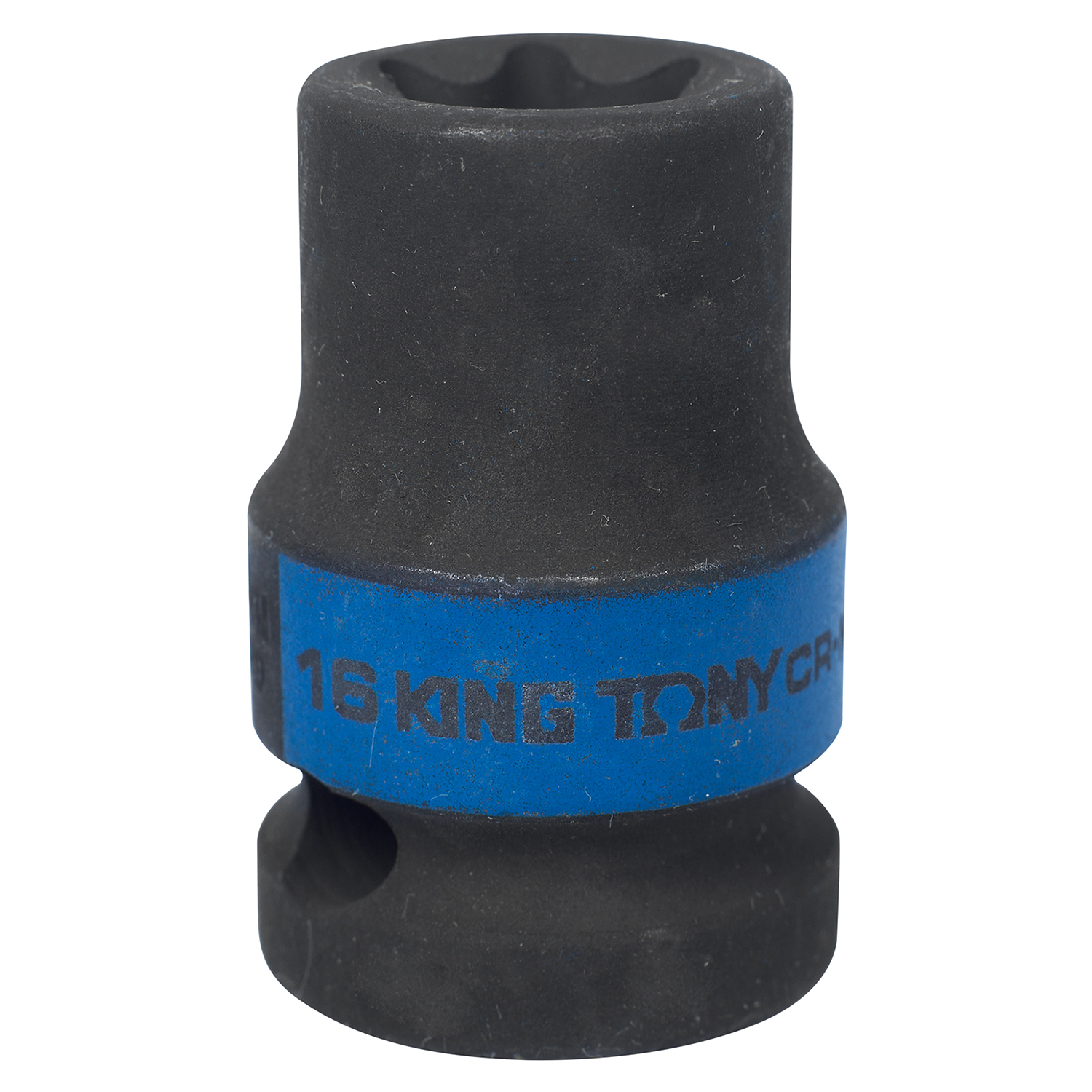 457516M KING TONY Головка торцевая ударная TORX Е-стандарт 1/2", E16, L = 38 мм