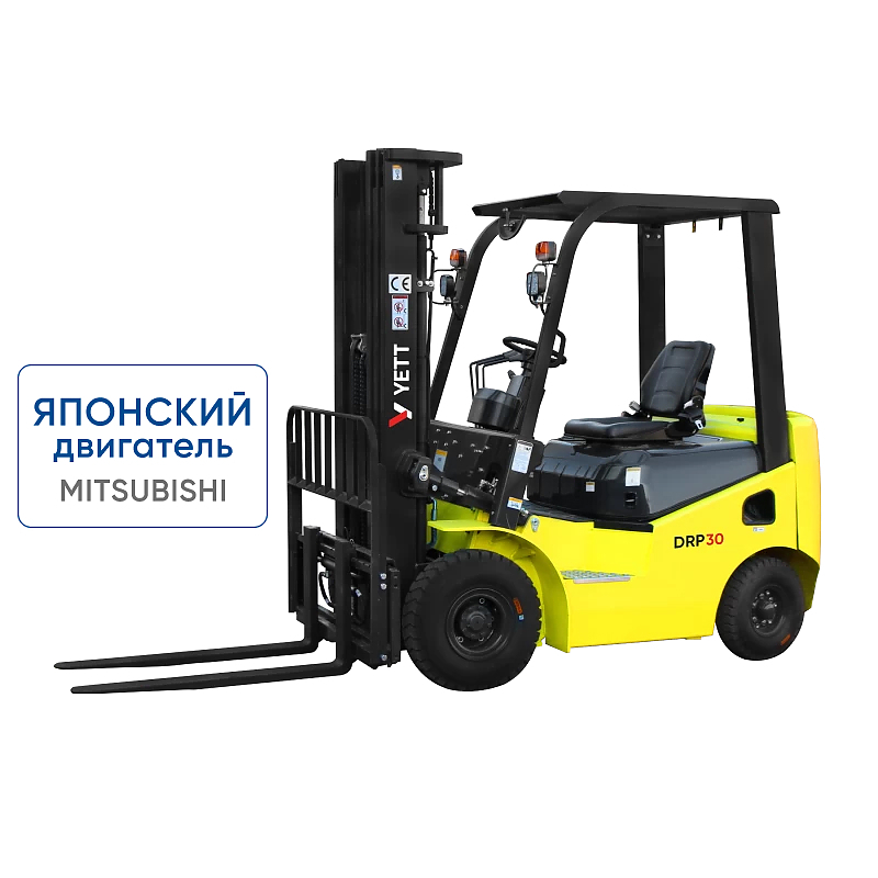 Дизельный погрузчик с японским двигателем YETT DRP35-M1K2C-M300-3W