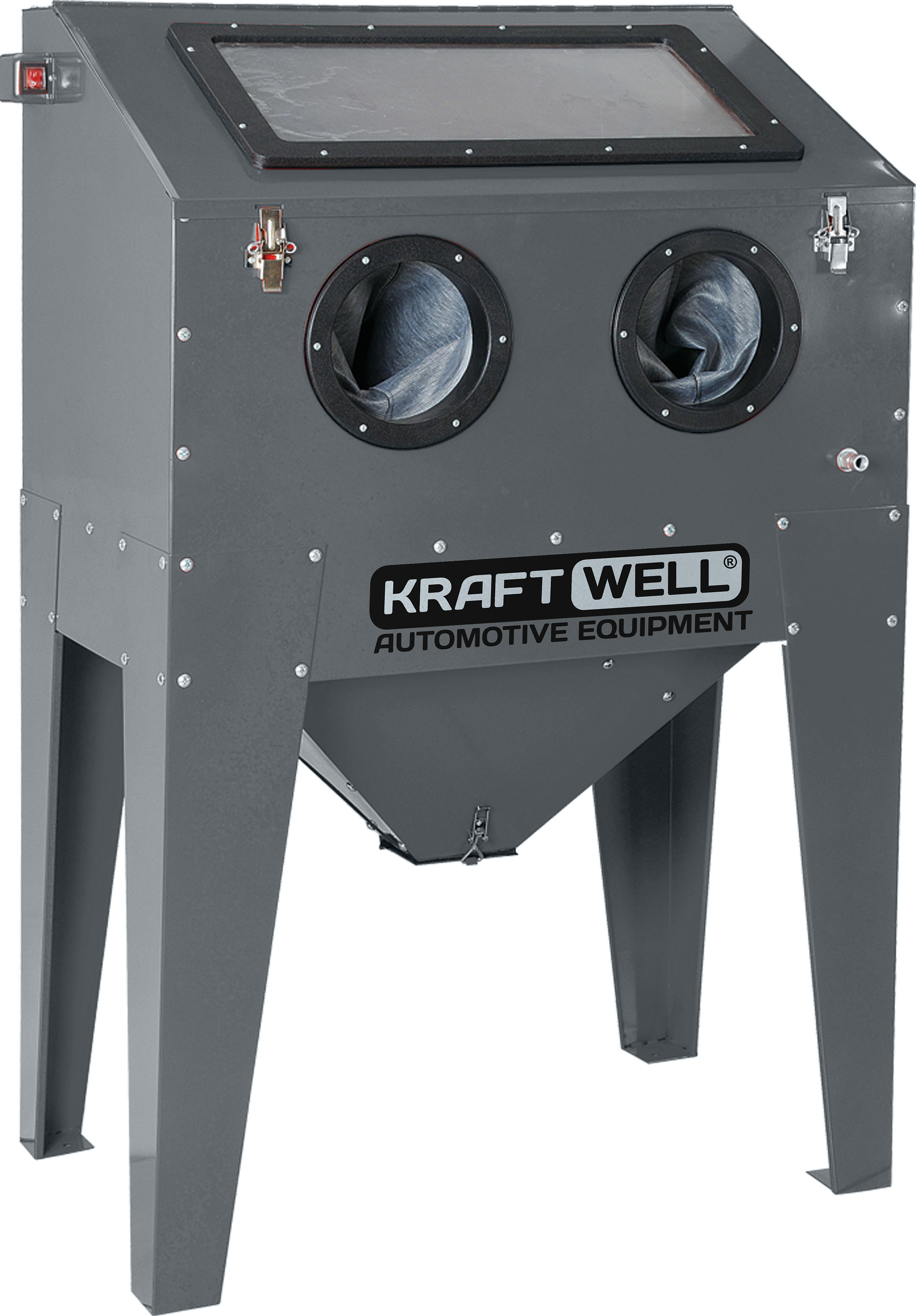 KRW-SB220F Камера пескоструйная, фронтальная загрузка, 220 л KraftWell