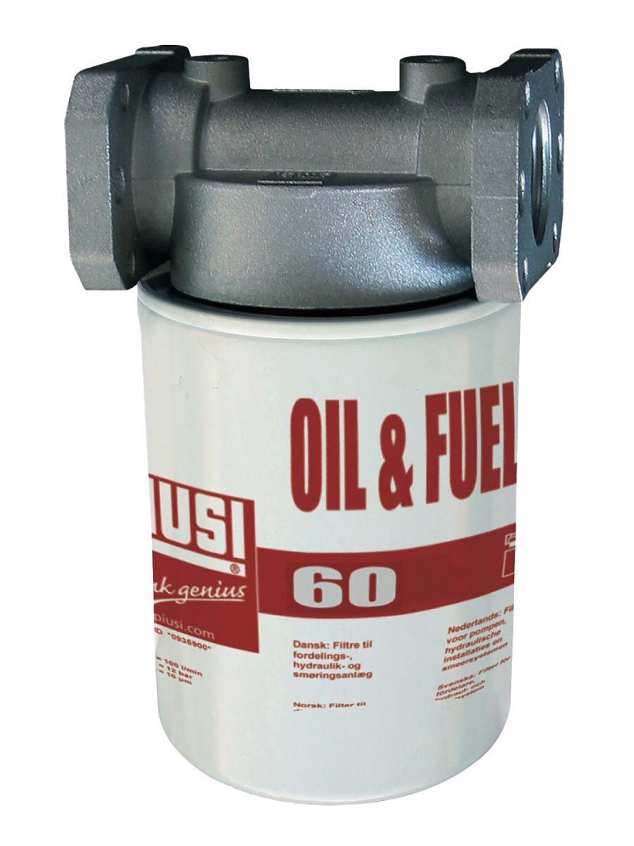 Фильтр для очистки топлива, ДТ и масла от мех. примесей, 10 мк, 2 ß, 60 л/мин